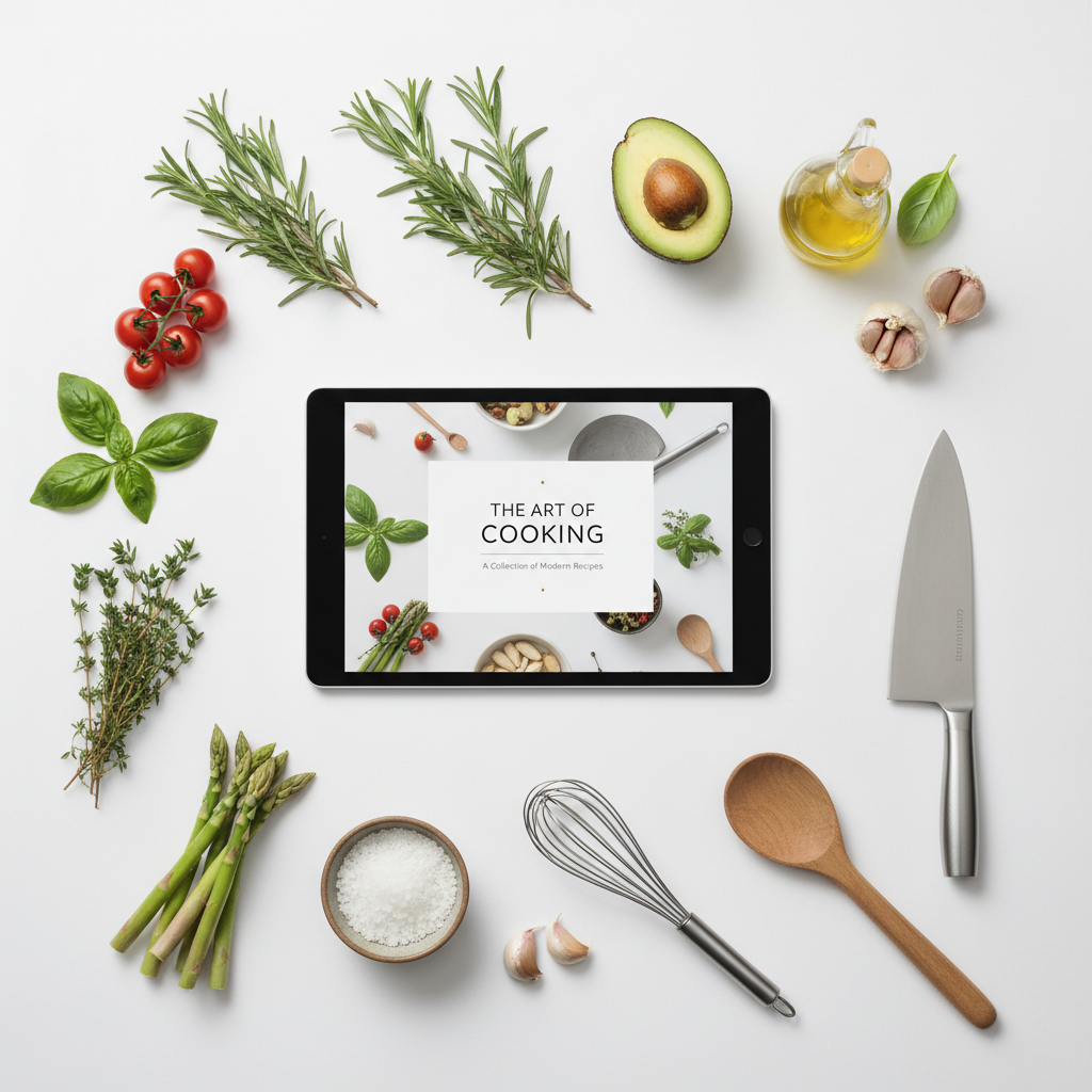Livro de Receitas Digital — Cozinha em Casa com Estilo