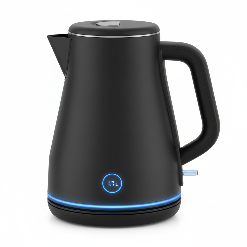 Chaleira Elétrica Matte Black 1.7L