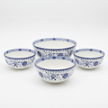 Conjunto de 4 Taças de Cerâmica para Salada