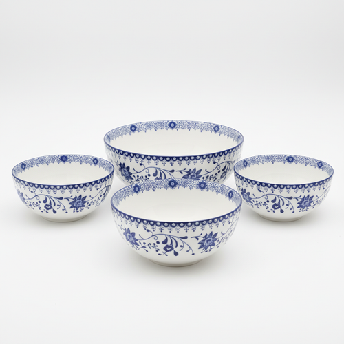 Conjunto de 4 Taças de Cerâmica para Salada